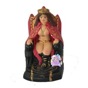 Pomba gira sentada